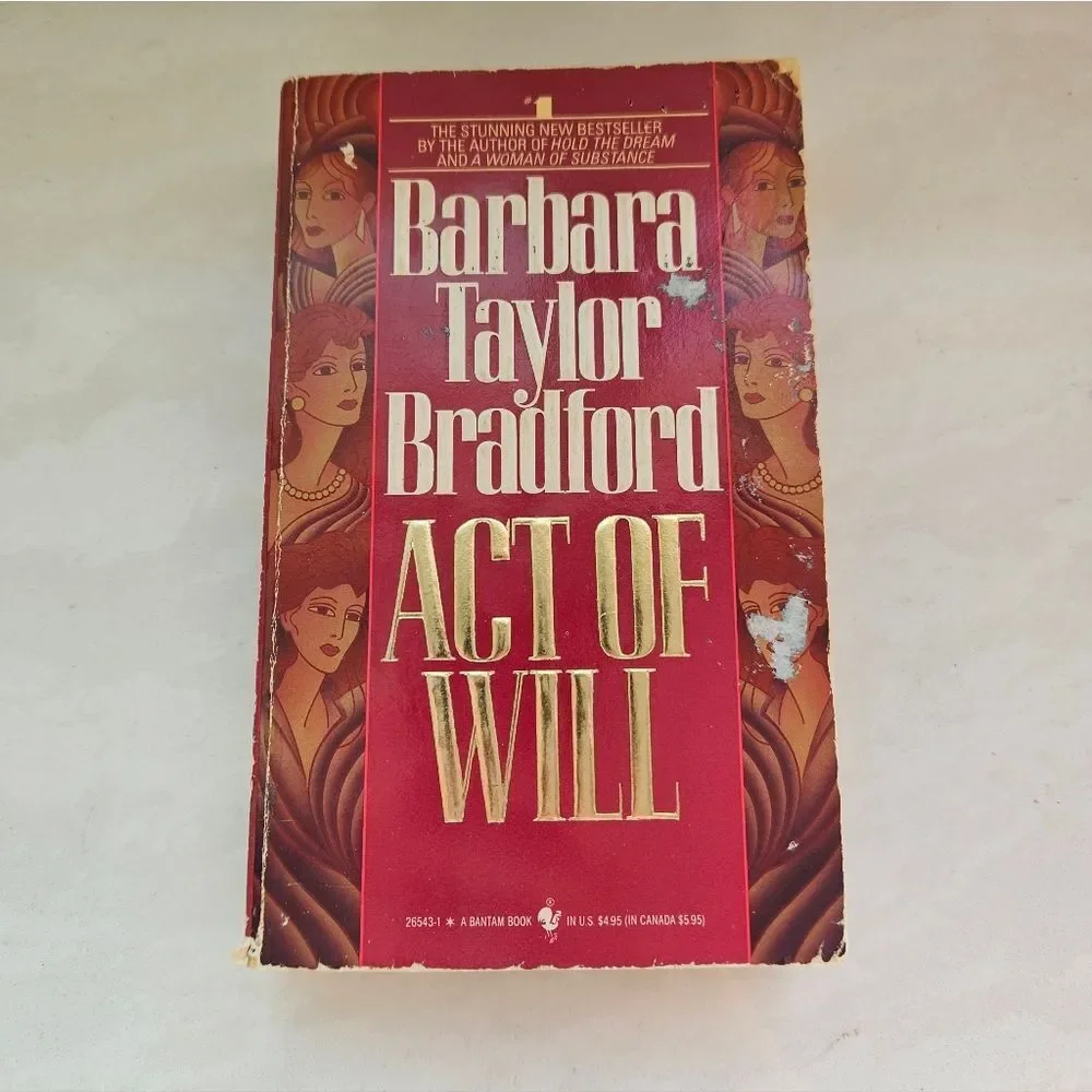 Act of Will By Barbara Taylor Bradford Paperback Book